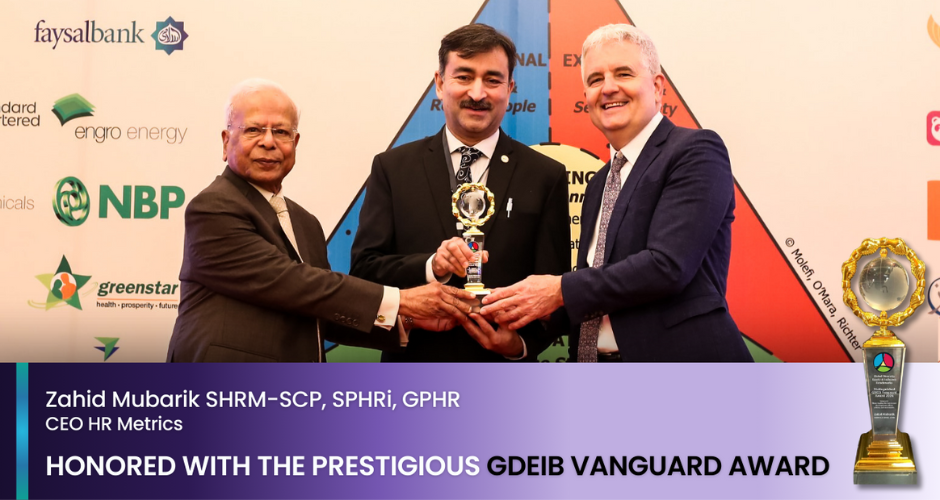 GDEIB Vanguard Award Presented to Zahid Mubarik